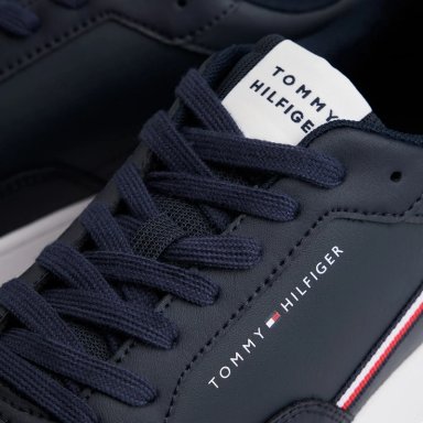 ZAPATILLAS HOMBRE TOMMY HILFIGER CASUALES AZUL MARINO FM0FM05631DW5  - 4