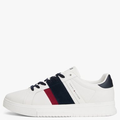 ZAPATILLAS HOMBRE TOMMY HILFIGER CASUALES BLANCO FM0FM05633YBL  - 1