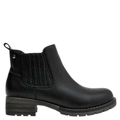 BOTINES MUJER BRUNO ROSSI NEGRO BRM0348 CUERO - 1