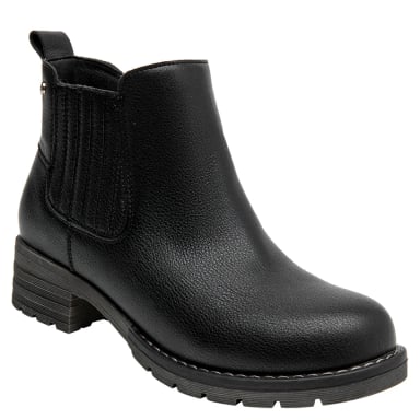 BOTINES MUJER BRUNO ROSSI NEGRO BRM0348 CUERO - 2