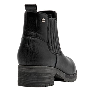 BOTINES MUJER BRUNO ROSSI NEGRO BRM0348 CUERO - 5