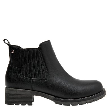 BOTINES MUJER BRUNO ROSSI NEGRO BRM0348 CUERO - 1