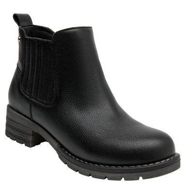BOTINES MUJER BRUNO ROSSI NEGRO BRM0348 CUERO - 2