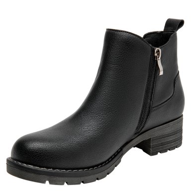 BOTINES MUJER BRUNO ROSSI NEGRO BRM0348 CUERO - 3