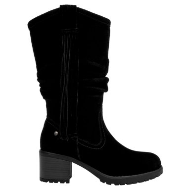 BOTAS MUJER BRUNO ROSSI NEGRO BRM0273 CUERO - 1
