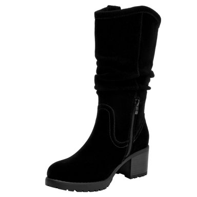 BOTAS MUJER BRUNO ROSSI NEGRO BRM0273 CUERO - 3