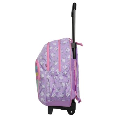 MOCHILA CON RUEDAS HEAD CHIPS 2026 GATICORNIO LILA - 4