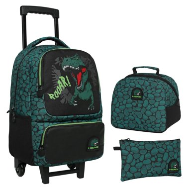 MOCHILA CON RUEDAS HEAD PACK BAKAN 2026 DINO STONE - 1