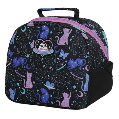 MOCHILA CON RUEDAS HEAD PACK BAKAN 2026 SPACE CAT NEGRO - 3