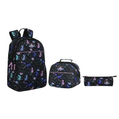 MOCHILA HEAD PACK COOL 2026 SPACE CAT NEGRO - 2