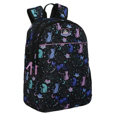 MOCHILA HEAD PACK COOL 2026 SPACE CAT NEGRO - 3