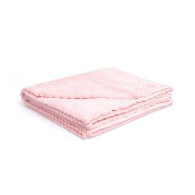 MANTA RIPLEY HOME FLANNEL EMBOSSED LÍNEAS ROSA - 1