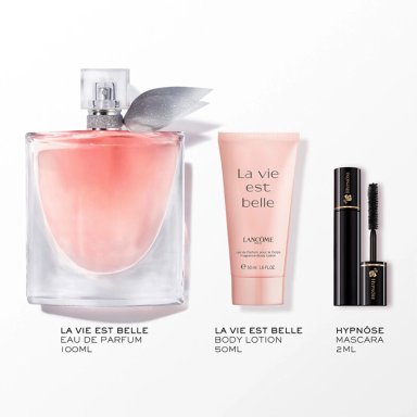PERFUME LANCÔME LA VIE EST BELLE MUJER EDP 100 ML + CREMA CORPORAL 50 ML + MÁSCARA DE PESTAÑAS HYPNÔSE - 2