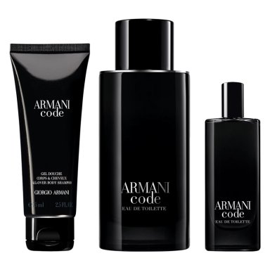 SET PERFUME GIORGIO ARMANI ARMANI CODE HOMBRE EDT 125 ML + 15 ML + GEL DE DUCHA 75 ML - 1