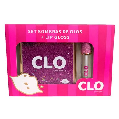 SET MAQUILLAJE CLO SOMBRA OJOS Y LIP GLOSS 12GR+4GR - 1