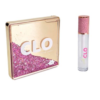 SET MAQUILLAJE CLO SOMBRA OJOS Y LIP GLOSS 12GR+4GR - 4
