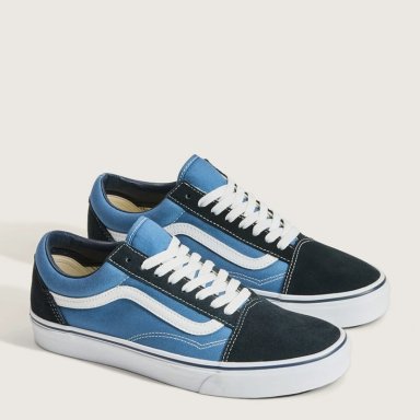 ZAPATILLAS UNISEX VANS URBANAS AZUL MARINO UA OLD SKOOL - 2