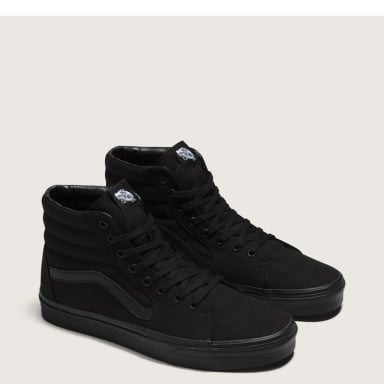 ZAPATILLAS UNISEX VANS URBANAS NEGRO UA SK8-HI - 1