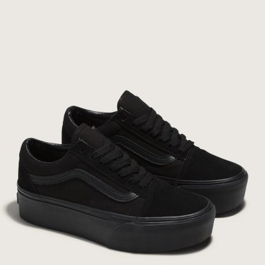 ZAPATILLAS UNISEX VANS URBANAS NEGRO UA OLD SKOOL STACKFORM - 2