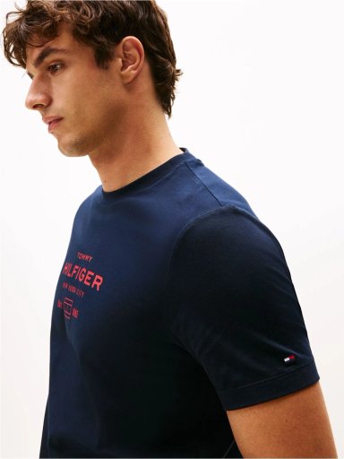 POLERA HOMBRE TOMMY HILFIGER ALGODÓN MANGA CORTA - 2