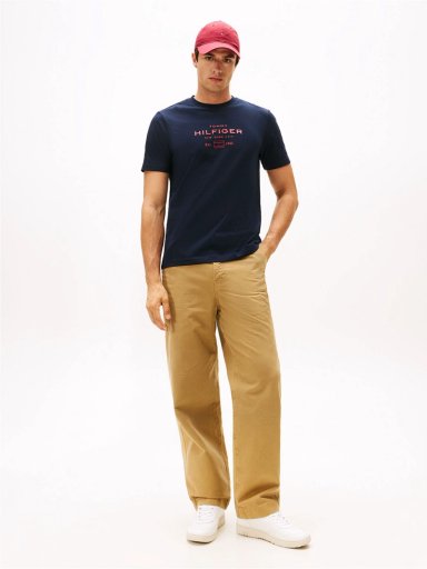 POLERA HOMBRE TOMMY HILFIGER ALGODÓN MANGA CORTA - 3