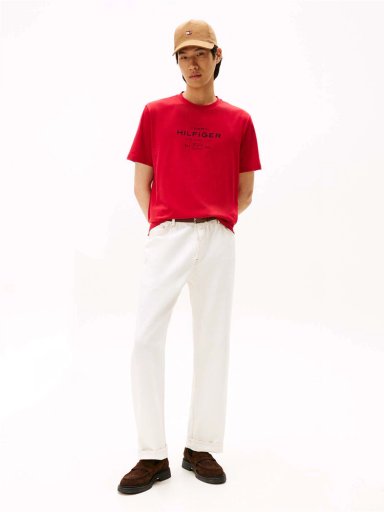 POLERA HOMBRE TOMMY HILFIGER ALGODÓN MANGA CORTA - 3