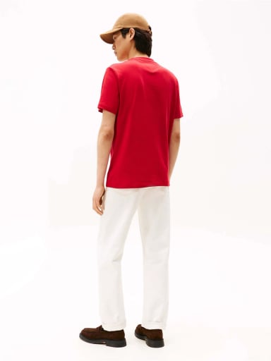 POLERA HOMBRE TOMMY HILFIGER ALGODÓN MANGA CORTA - 4