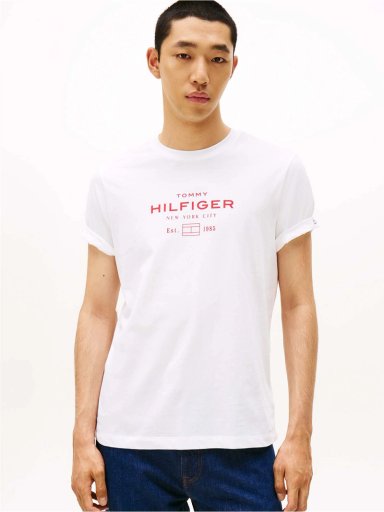 POLERA HOMBRE TOMMY HILFIGER ALGODÓN MANGA CORTA - 1