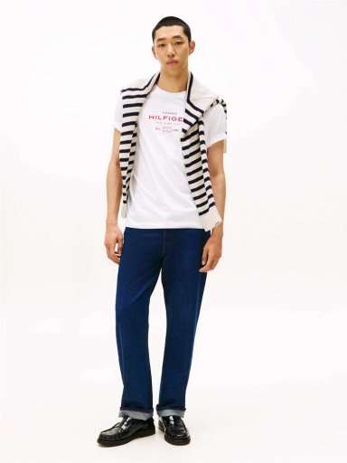 POLERA HOMBRE TOMMY HILFIGER ALGODÓN MANGA CORTA - 3