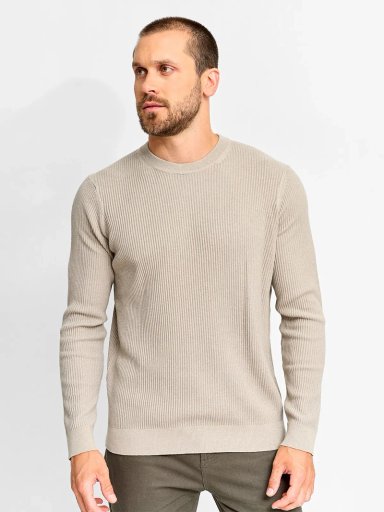 SWEATER HOMBRE MARQUIS CUELLO REDONDO TEXTURA - 1