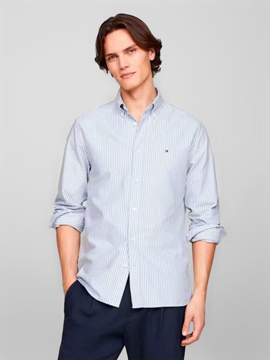 CAMISA HOMBRE TOMMY HILFIGER ALGODÓN MANGA LARGA - 1