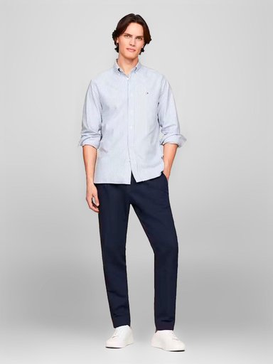 CAMISA HOMBRE TOMMY HILFIGER ALGODÓN MANGA LARGA - 4
