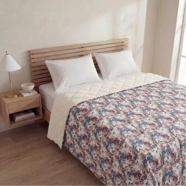 PLUMÓN RIPLEY HOME MICROSHERPA 2 PLAZAS JARDÍN FLORES  - 1