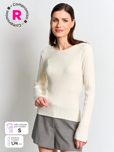 SWEATER MUJER MARQUIS MANGA LARGA - 1