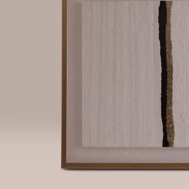 CUADRO RIPLEY HOME LÍNEA CENTRAL 60X60 CM NEGRO/DORADO - 2