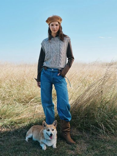 JEANS MUJER INDEX ALGODÓN BASTA DOBLADA - 1