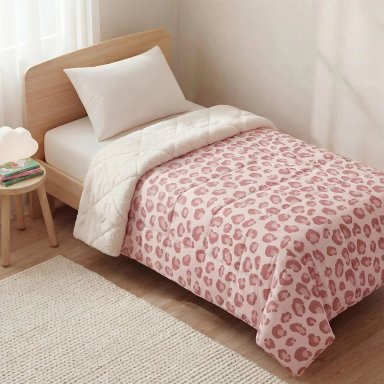 PLUMÓN RIPLEY HOME SHERPA ANIMAL PRINT 1.5 PLAZAS - 1