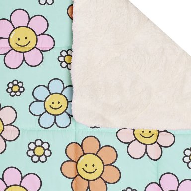 PLUMÓN RIPLEY HOME INFANTIL SHERPA 1.5 PLAZAS FLOR - 2