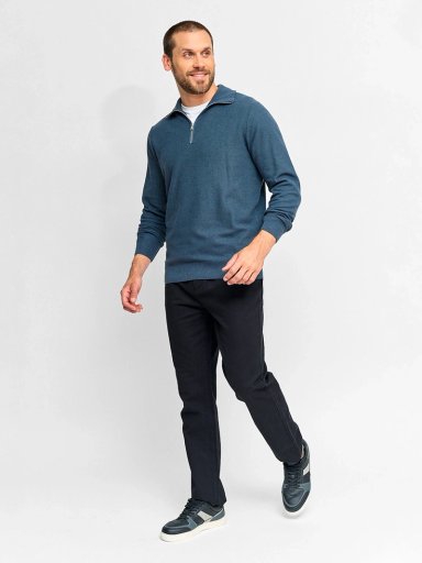 SWEATER HOMBRE MARQUIS HALF ZIPPER TEXTURA - 4