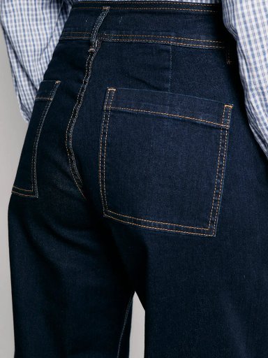 JEANS MUJER MARQUIS ALGODÓN WIDE LEG - 5