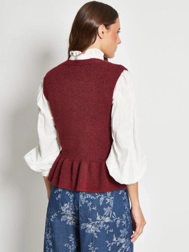 SWEATER MUJER TATIENNE SIN MANGAS - 2