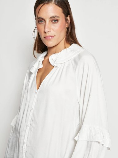 BLUSA MUJER MARQUIS CUELLO RUCHA - 3