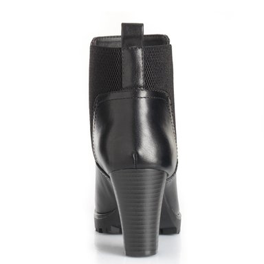 BOTINES MUJER VIA UNO NEGRO 12613403  - 4