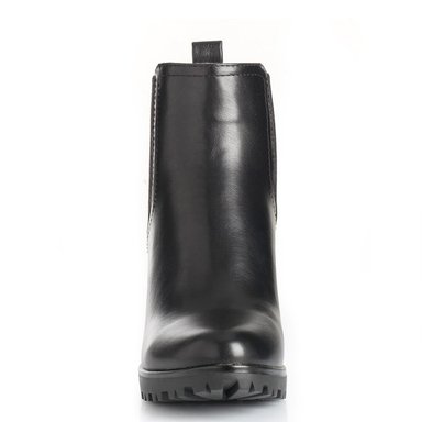 BOTINES MUJER VIA UNO NEGRO 12613403  - 2