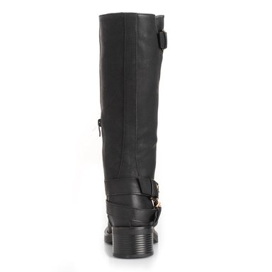 BOTAS MUJER VIA UNO NEGRO 12631314  - 4
