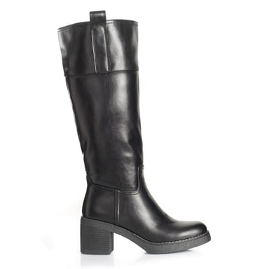 BOTAS MUJER VIA UNO NEGRO 12632313  - 1