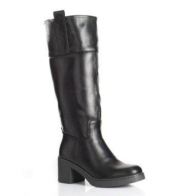 BOTAS MUJER VIA UNO NEGRO 12632313  - 3