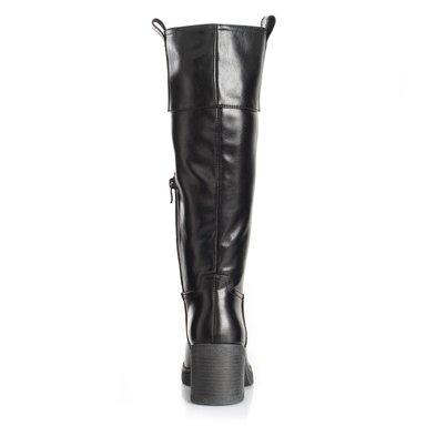 BOTAS MUJER VIA UNO NEGRO 12632313  - 4