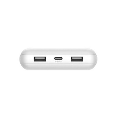 BATERÍA PORTÁTIL BELKIN BPB012BTWH 20K 15W USB-A/C BLANCO - 4