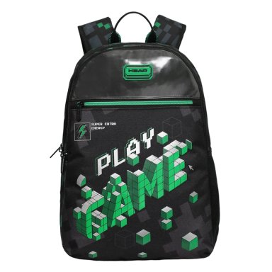 MOCHILA HEAD BALLOON 2026 CAT PIXELES NEGRO - 2